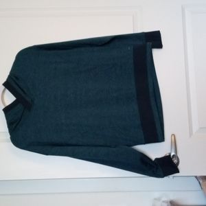 Small teal Mondetta athletic hoodie in beautiful shade with black trim. NWOT